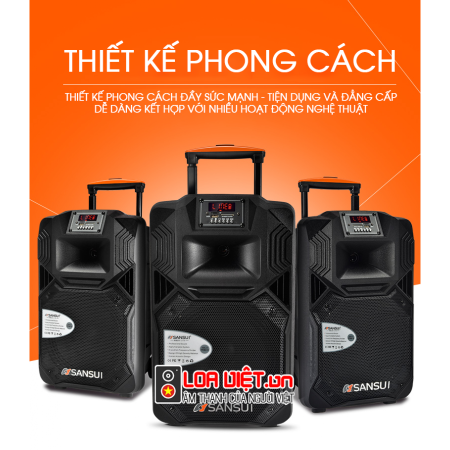 Loa kéo di động Sansui SS1-10